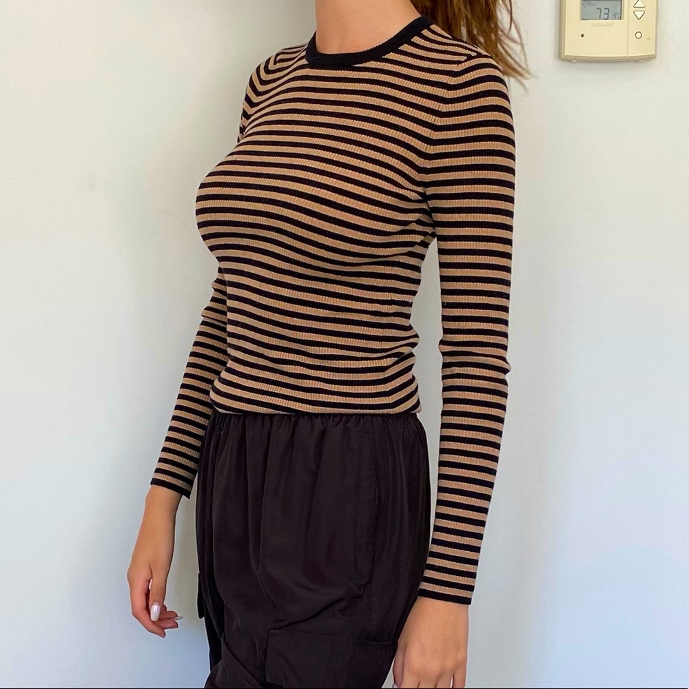 A.L.C. Ribbed fitted Top
